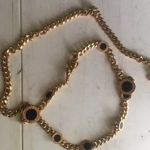 St. John Vintage Gold Chain Belt
